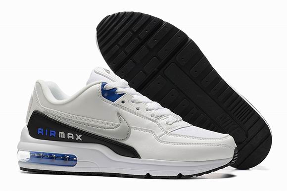 China Wholesale Nike Air Max LTD Men's Shoes White Black Blue-23 - Click Image to Close